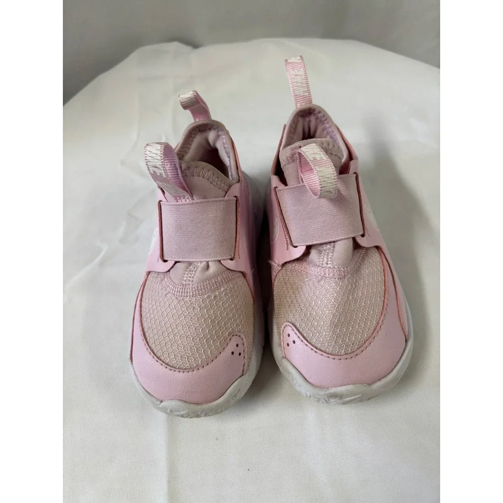 Nike Pink Toddler Flex Runner Shoes Slip On‎ Athletic Sneakers Kids Size 7
